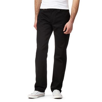 Big and tall black 514 straight fit jeans